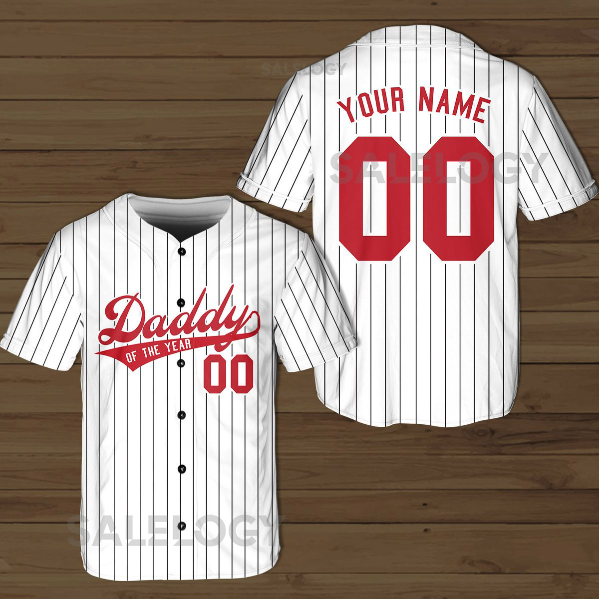 Personalized Daddy Mommy Of the Year Baseball Jersey Custom Name Number Shirt Couple Jersey Family Matching Outfits Baseball Game_85