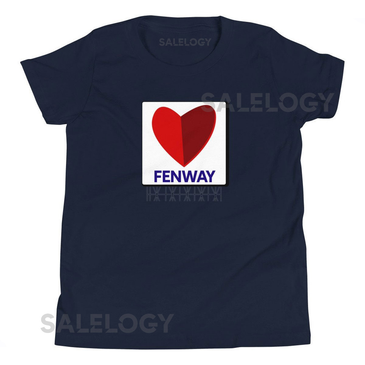 Red Sox Youth T-Shirt Fenway Heart Boston Baseball Tee_521