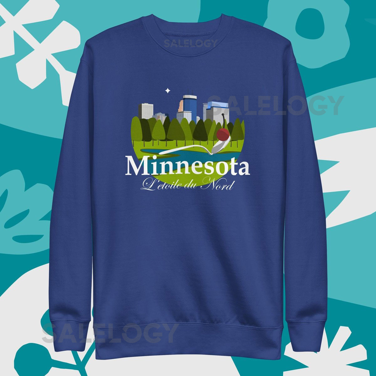 Minnesota Spoonbridge and Cherry Sweatshirt L'etoile du Nord_635