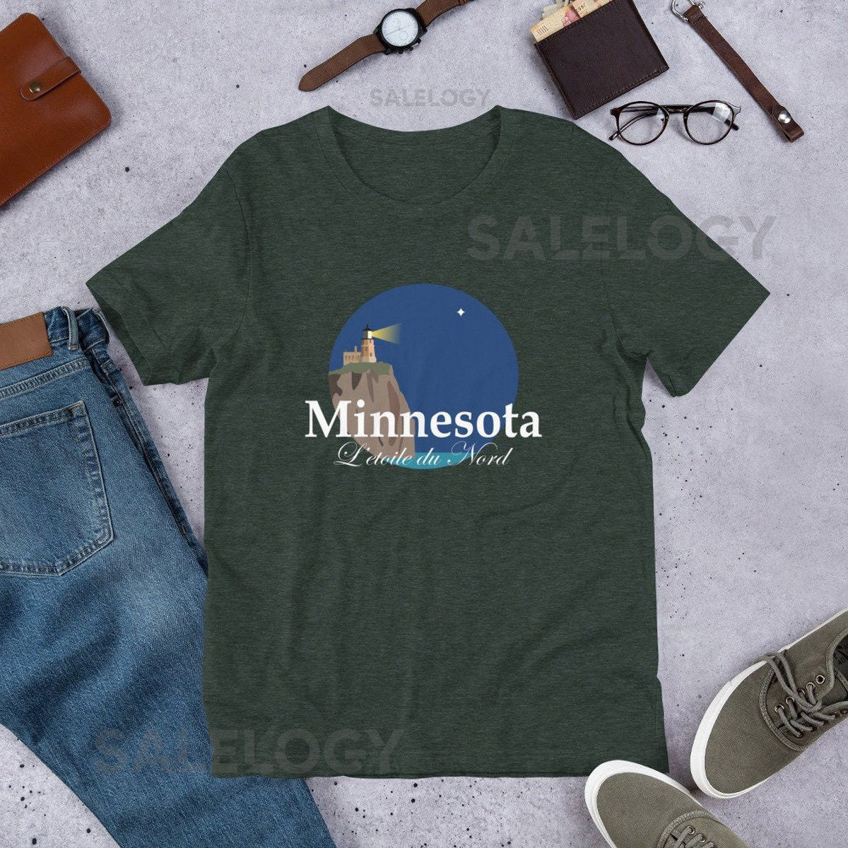 Minnesota Split Rock Lighthouse Shirt L'etoile du Nord_632