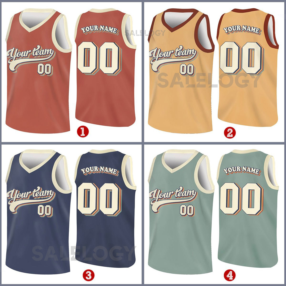 Custom Basketball Jersey Team Name Number Basketball Jersey Team Game Day Outfit Basketball Jersey for Basketball Fan Lovers Players_2