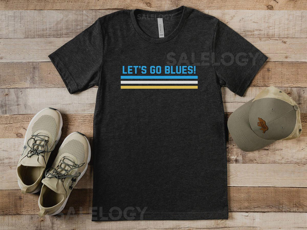 LETS GO BLUES shirt St. Louis Blues shirt Blues Hockey Retro hockey shirt vintage stl Blues shirt Bella Canvas Blues fan shirt stl_255