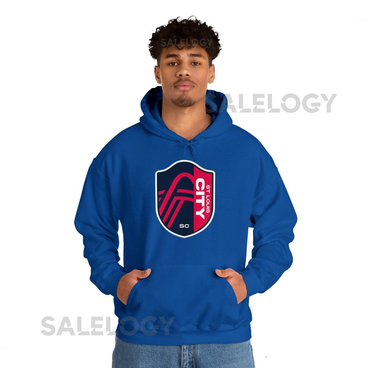 St Louis City SC Unisex Heavy Blend Hooded Sweatshirt_492