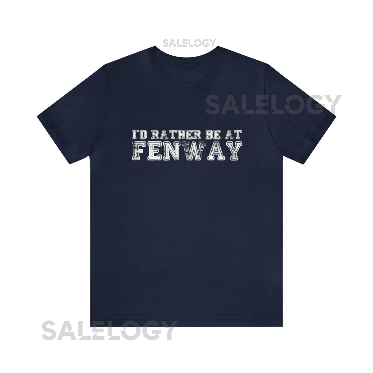 Red Sox Shirt I'd Rather Be at Fenway Shirt Available in Navy Red or Green Boston T-Shirt Gift for Red Sox Fan Boston Outfit_515