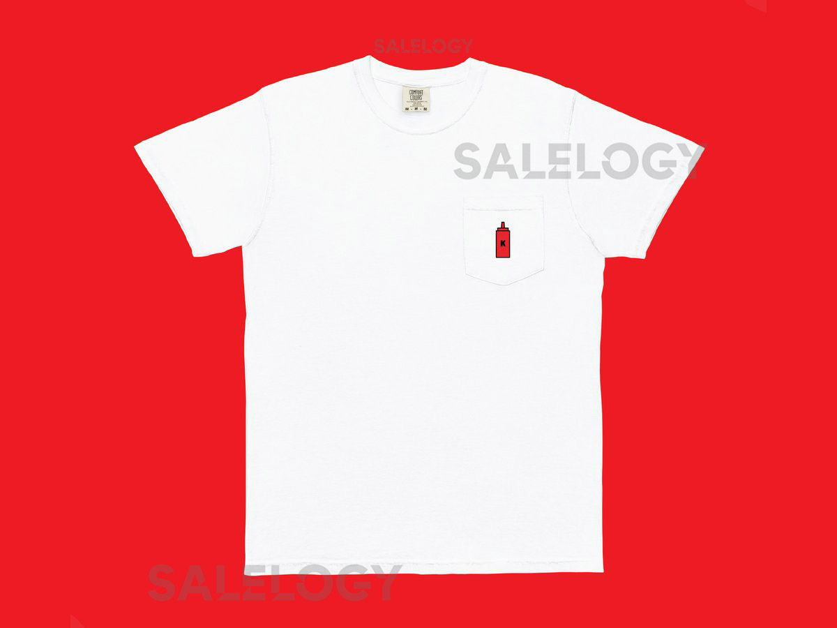 Ketchup Adult Heavyweight Pocket T-Shirt Hot Dog Race Baltimore Orioles Cute Sports Shirts_363