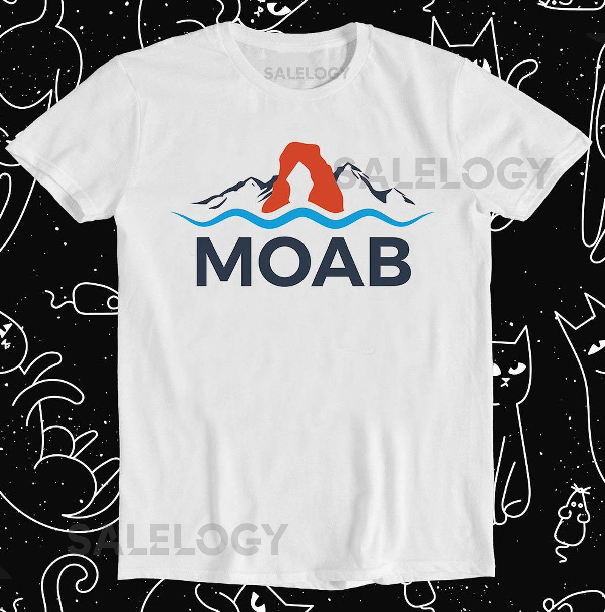 Moab Ski Moab Utah Arches National Park Retro Funny Meme Gift Tee T Shirt 1273_304