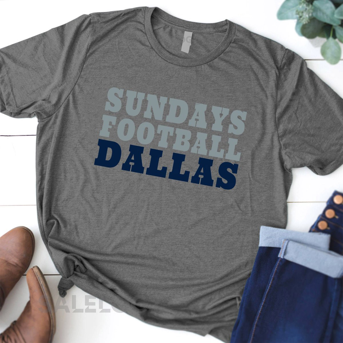 Dallas Cowboys Sundays Football Dallas Shirt Dallas Game Day Shirt Soft Cotton Shirt Quote Shirt Cowboys_166