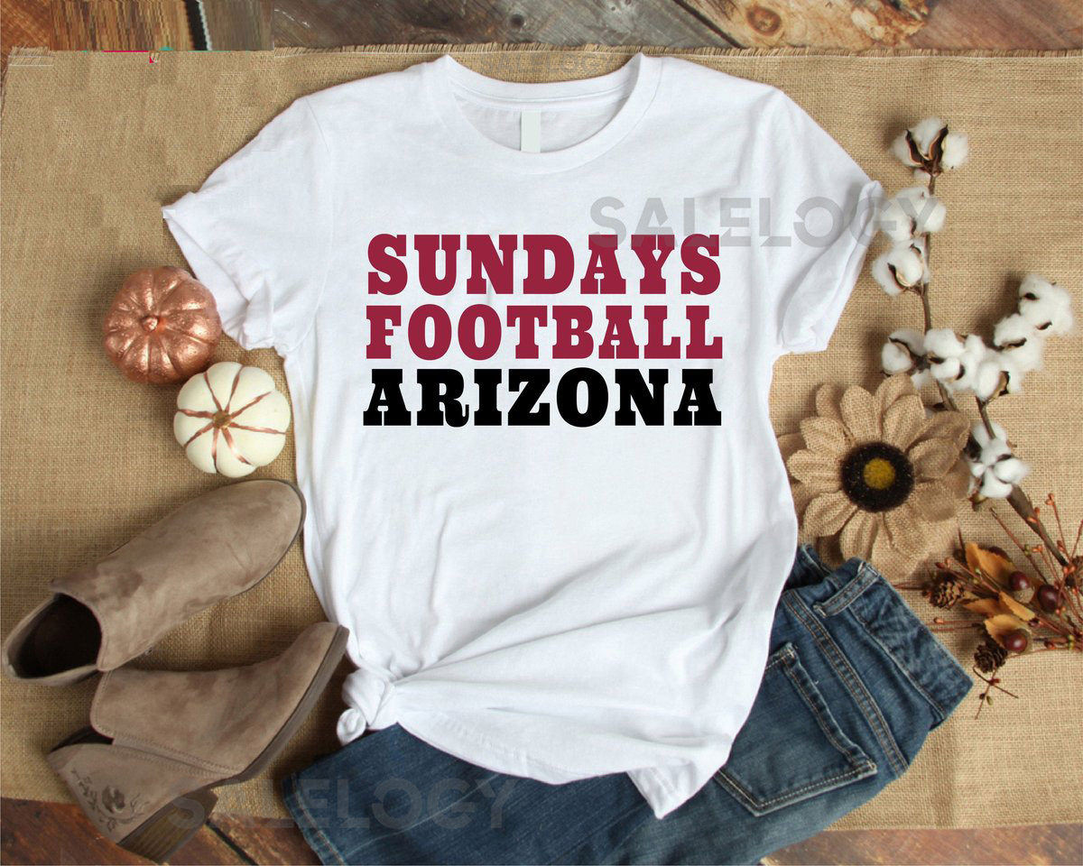 Arizona Cardinals Sundays Football Arizona Shirt Arizona Game Day Shirt Soft Cotton Shirt Quote Shirt Cardinals_46