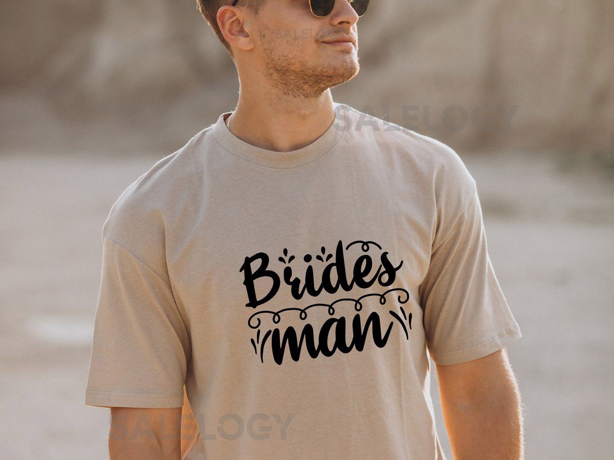 Brides Man T-Shirt - Customized Graphic Boys Tee - Casual Wear - Wedding Vibes - Wedding Celebrations - Bachelorette party Tee -Bridal Party_160