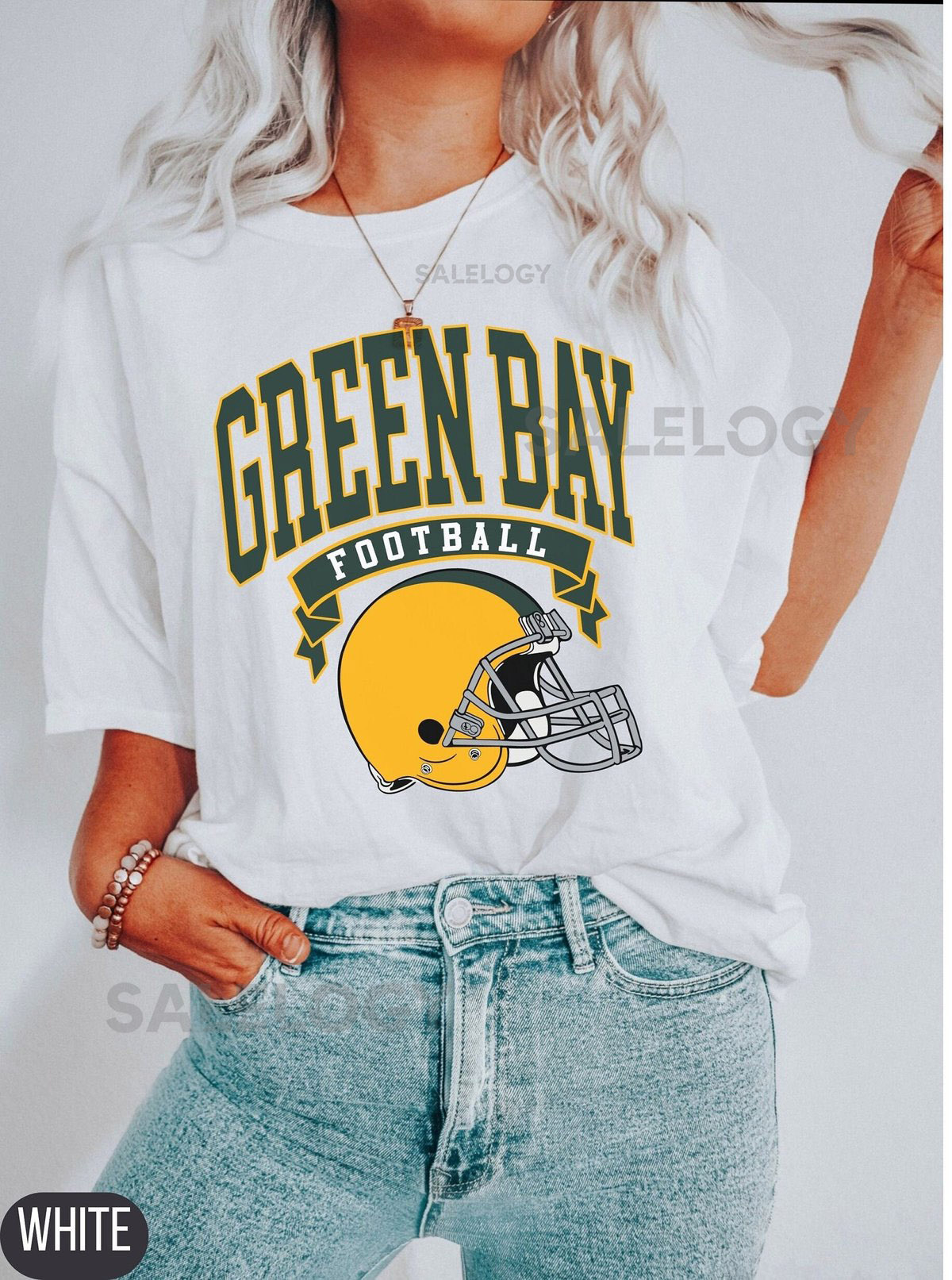 Green Bay Football Comfort Colors Graphic Tee Packers Retro Vintage Vibes Cheese Head Green Bay Oversized Shirt_372