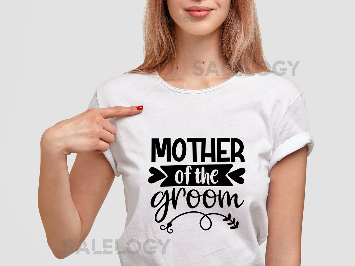 Mother of the Groom T-Shirt - Customized Graphic Women Tee - Casual Wear - Wedding Vibes - Family Love -Special Wedding Role Tee -Mom's Love_706
