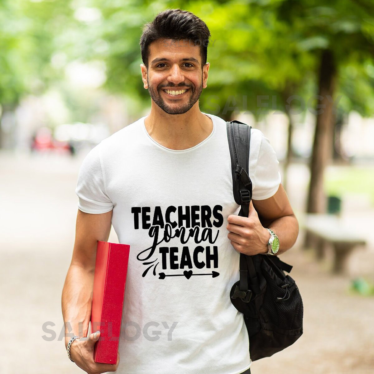 Teachers Gonna Teach T-Shirt - Customized Graphic Unisex Tee - Gift For Teacher's Day - Teaching Dedication Tee - Back To School Tee_1007