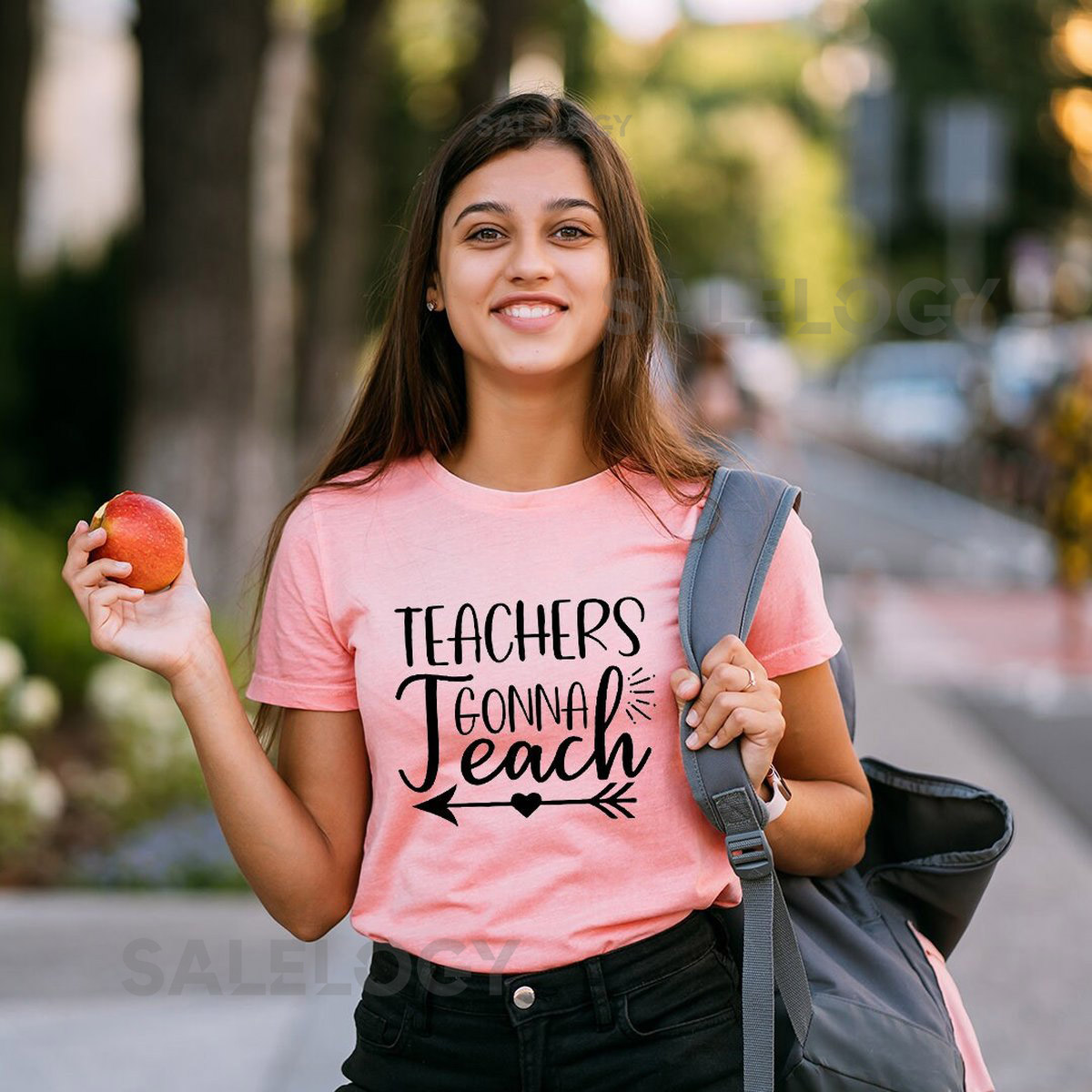 Teachers Gonna Teach T-Shirt - Customized Graphic Unisex Tee - Gift For Teacher's Day - Teaching Dedication Tee - Back To School Tee_1008