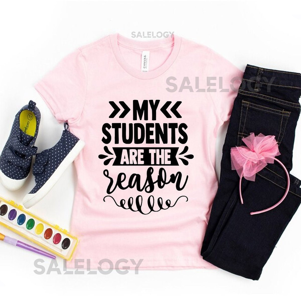 My Students Are the Reason T-Shirt - Customized Graphic Unisex Tee - Gift For Teachers - Teacher Student Bond - Teacher Passion Tee_741