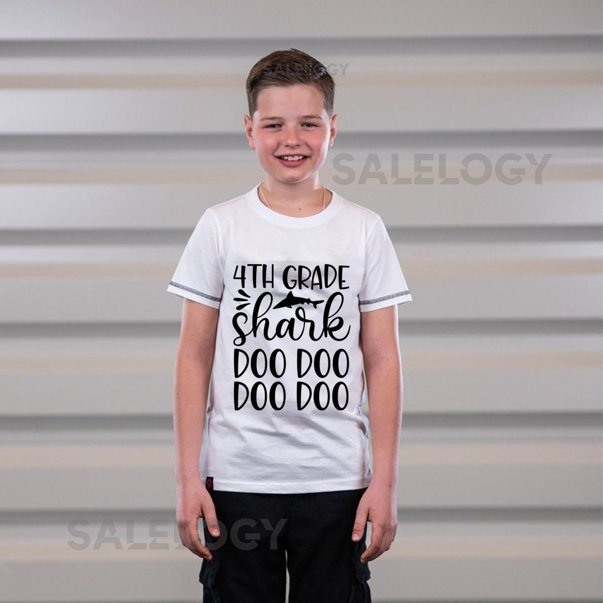 4th Grade Shark Do Do Do Do T-Shirt - Customized Graphic Unisex Tee - School Memories - Tackling Challenges - School Journey - Shark Theme_15