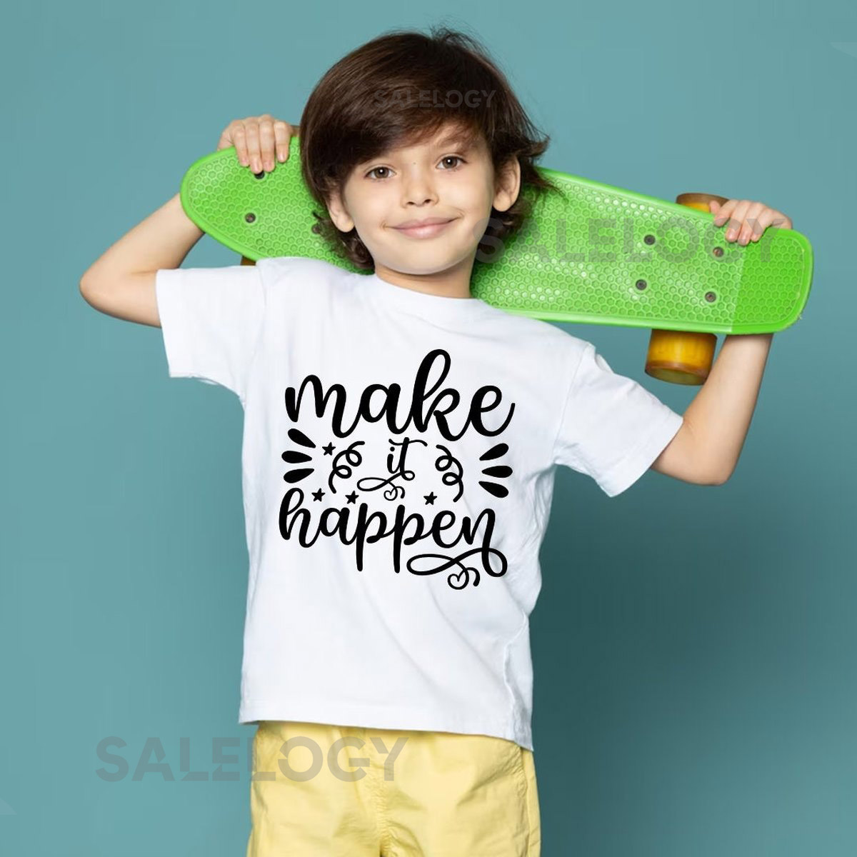 Make It Happen T-Shirt - Customized Graphic Unisex Tee - Perseverance - Determination - Goal Pursuit - Dream Chaser Tee_670
