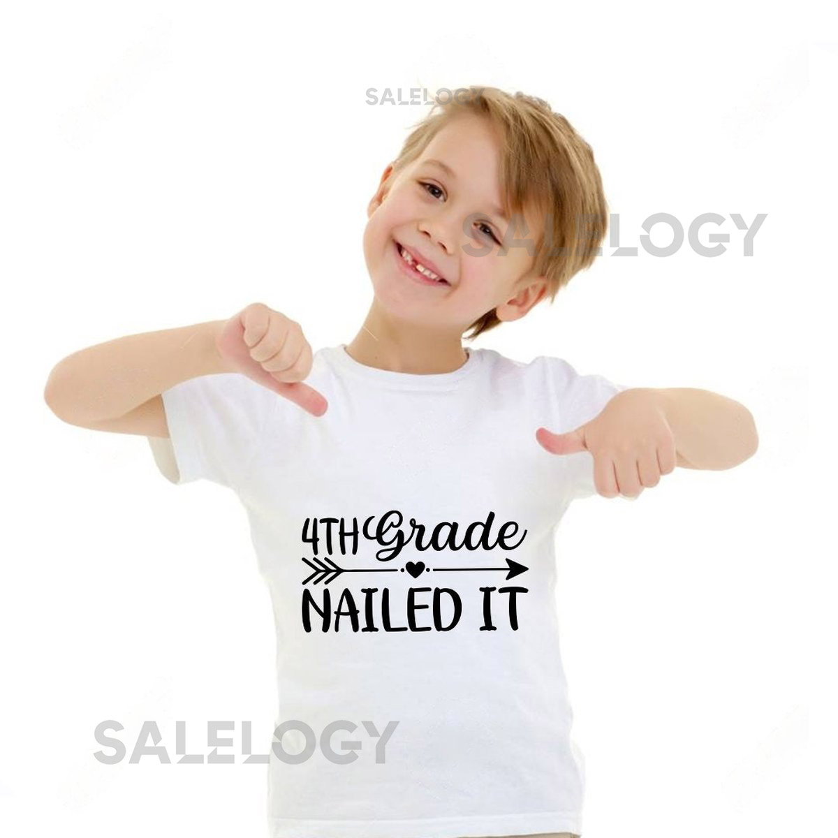 4th Grade Nailed It T-Shirt - Customized Graphic Unisex Tee - School Memories - School Journey- Academic Success -Resilience determination_14