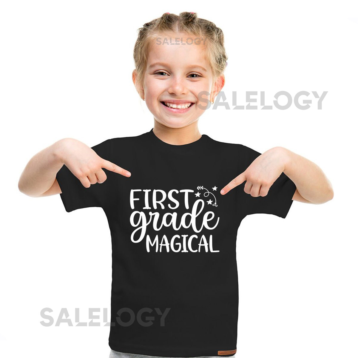 First Grade Magical T-Shirt - Customized Graphic Unisex Tee - School Memories - Tackling Challenges - School Journey - Magical Journey_322