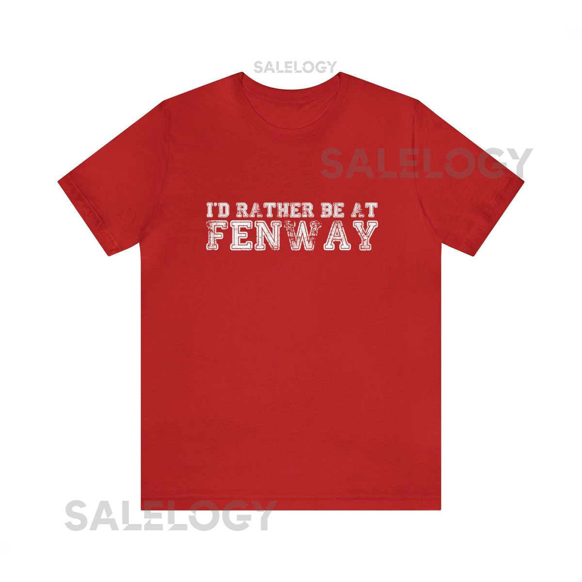Red Sox Shirt I'd Rather Be at Fenway Shirt Available in Navy Red or Green Boston T-Shirt Gift for Red Sox Fan Boston Outfit_517