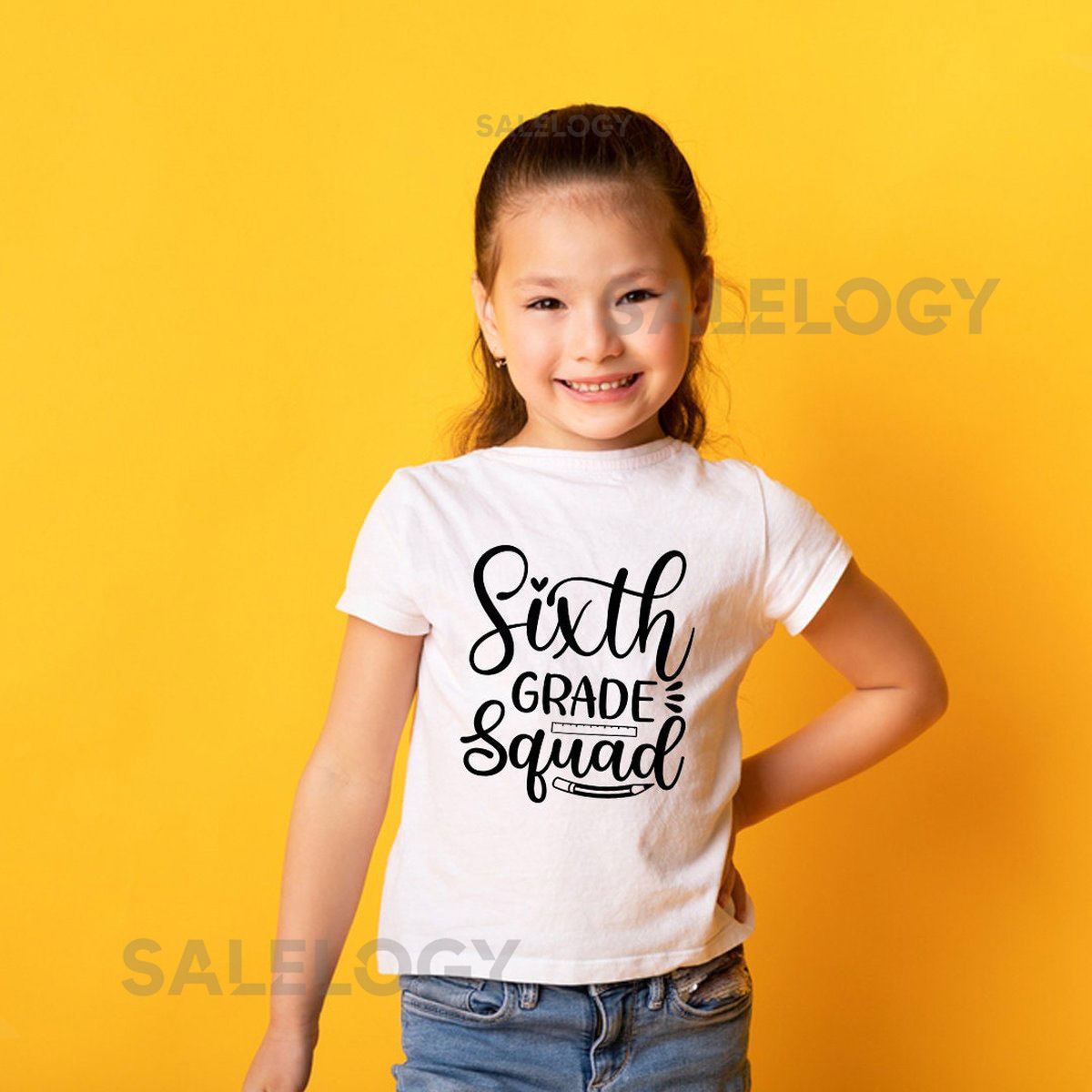 Sixth Grade Squad T-Shirt - Customized Graphic Unisex Tee - School Memories - Group Identity Tee - Lasting Friendships - School Journey_931