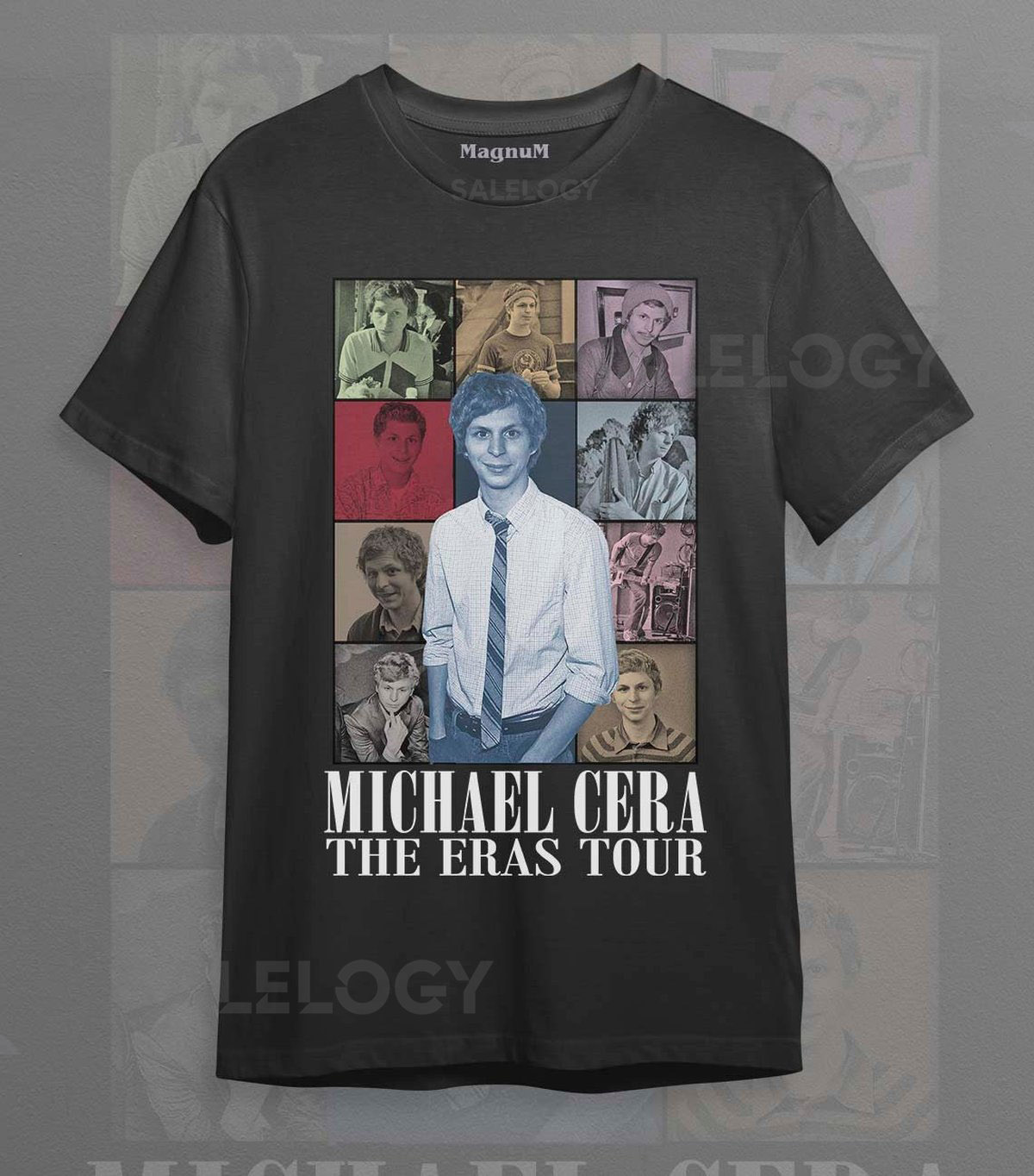 Michael Cera Canadian actor The Eras tour Unisex Softstyle T-Shirt_626