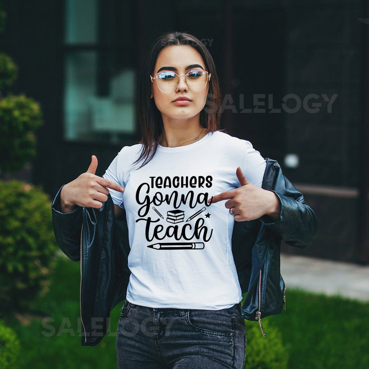 Teachers Gonna Teach T-Shirt - Customized Graphic Unisex Tee - Gift For Teacher's Day - Teaching Dedication Tee - Back To School Tee_1010