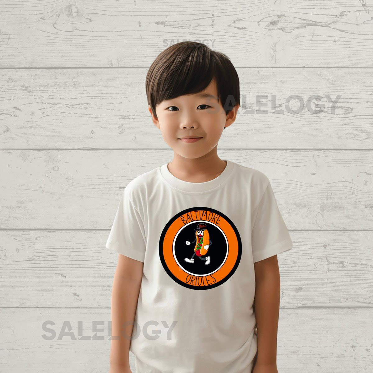 Youth Baltimore Orioles Relish Hotdog Race Champion Tee Unisex graphic tshirt_734