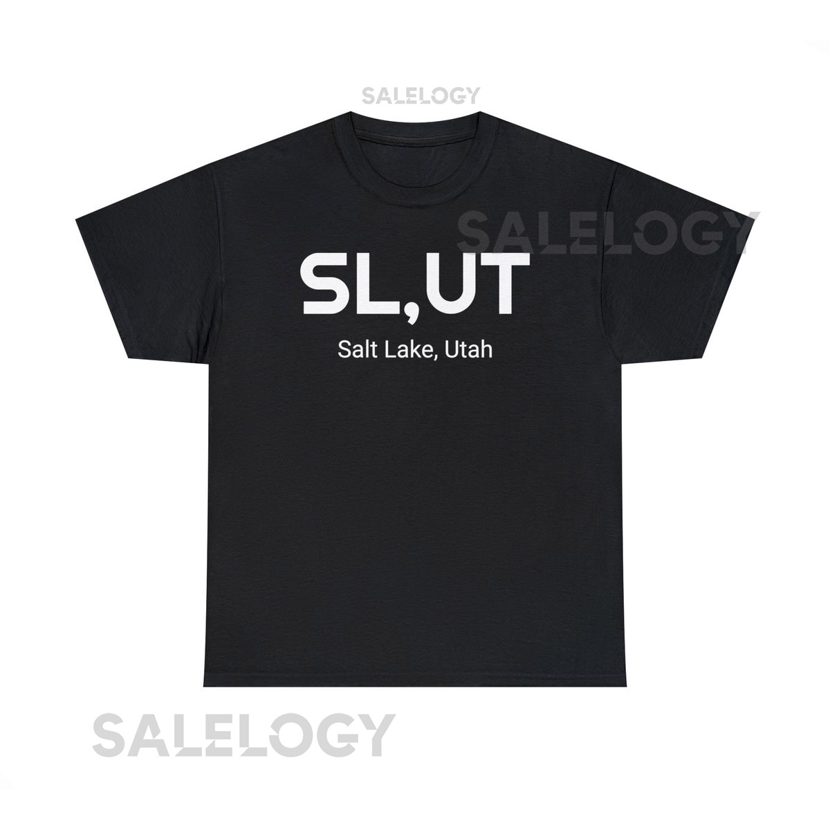 Salt Lake City Utah Funny Unisex 100 Cotton Tee_464