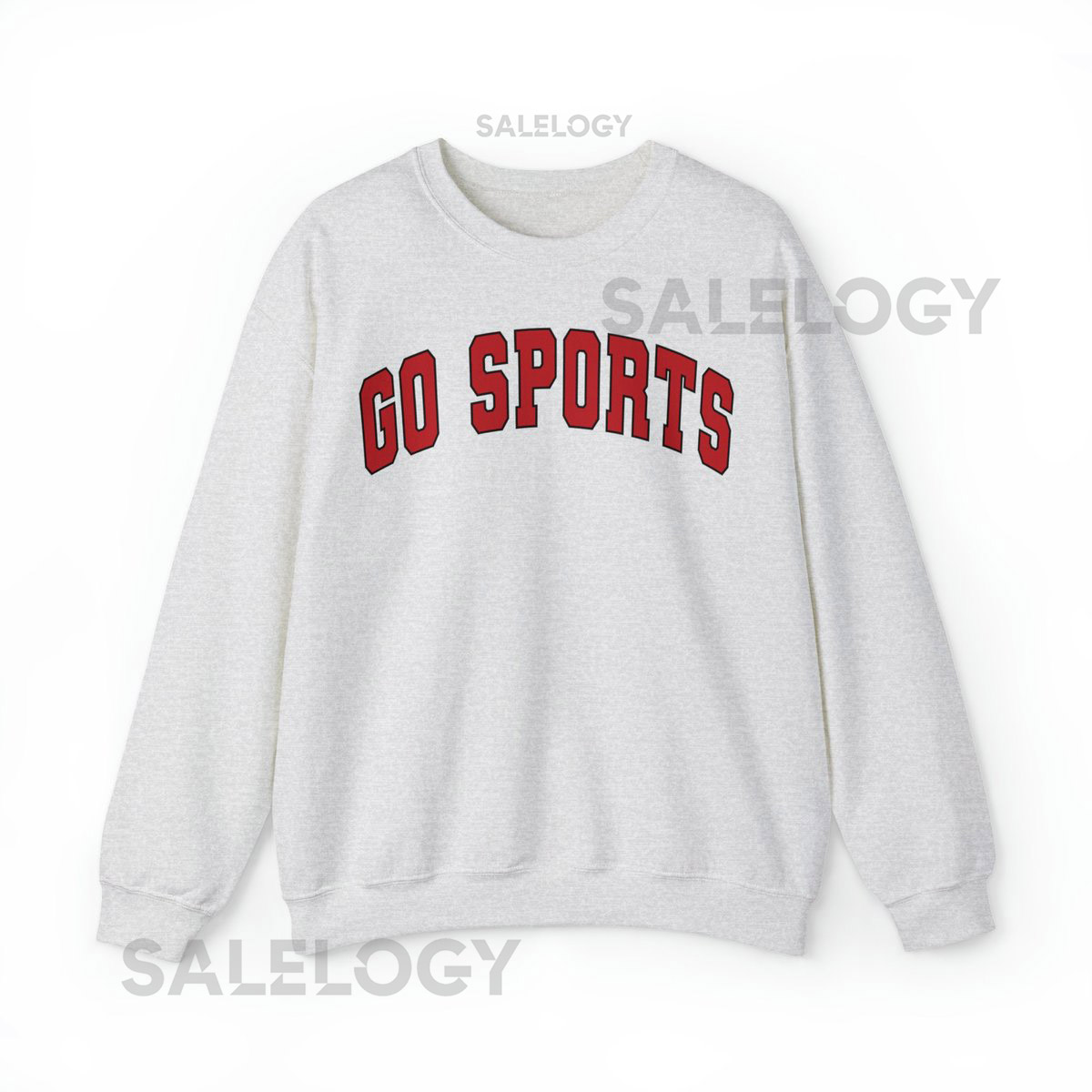 Arizona Cardinals Sweatshirt - Unisex Heavy Blend Crewneck Sweatshirt - Red with Black GO SPORTS logo Arizona Cardinals Cincinnatti Reds_47