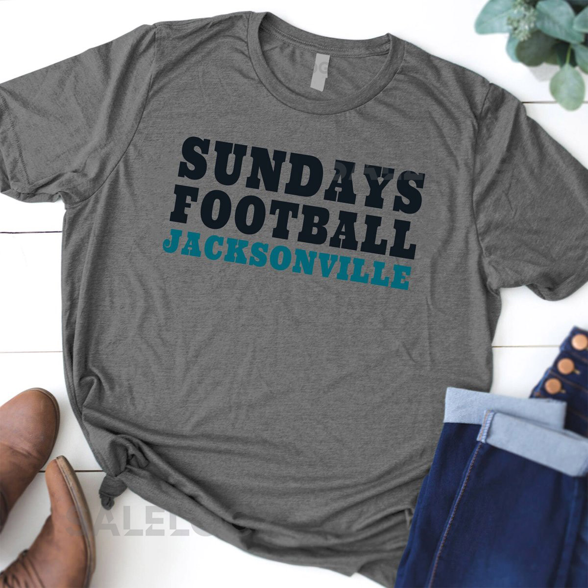 Jacksonville Jaguars Sundays Football Jacksonville Shirt Jacksonville Game Day Shirt Soft Cotton Shirt Quote Shirt J_667