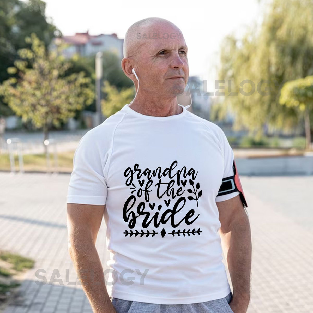 Grandpa of the Bride T-Shirt - Customized Graphic Men Tee - Casual Wear - Wedding Vibes - Family Love - Special Wedding Role Tee_383