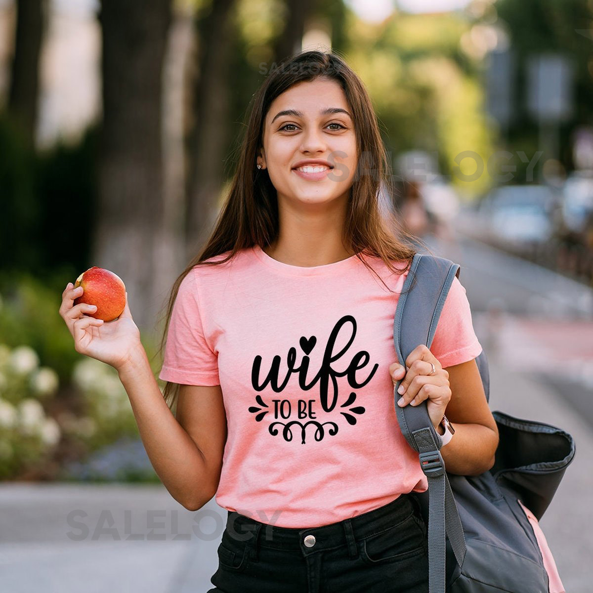 Wife To Be T-Shirt - Customized Graphic Tee - Gift For Wife-To-Be - Casual Wear - Wedding Vibes - Bridal Shower Tee - Couples Tee_1196