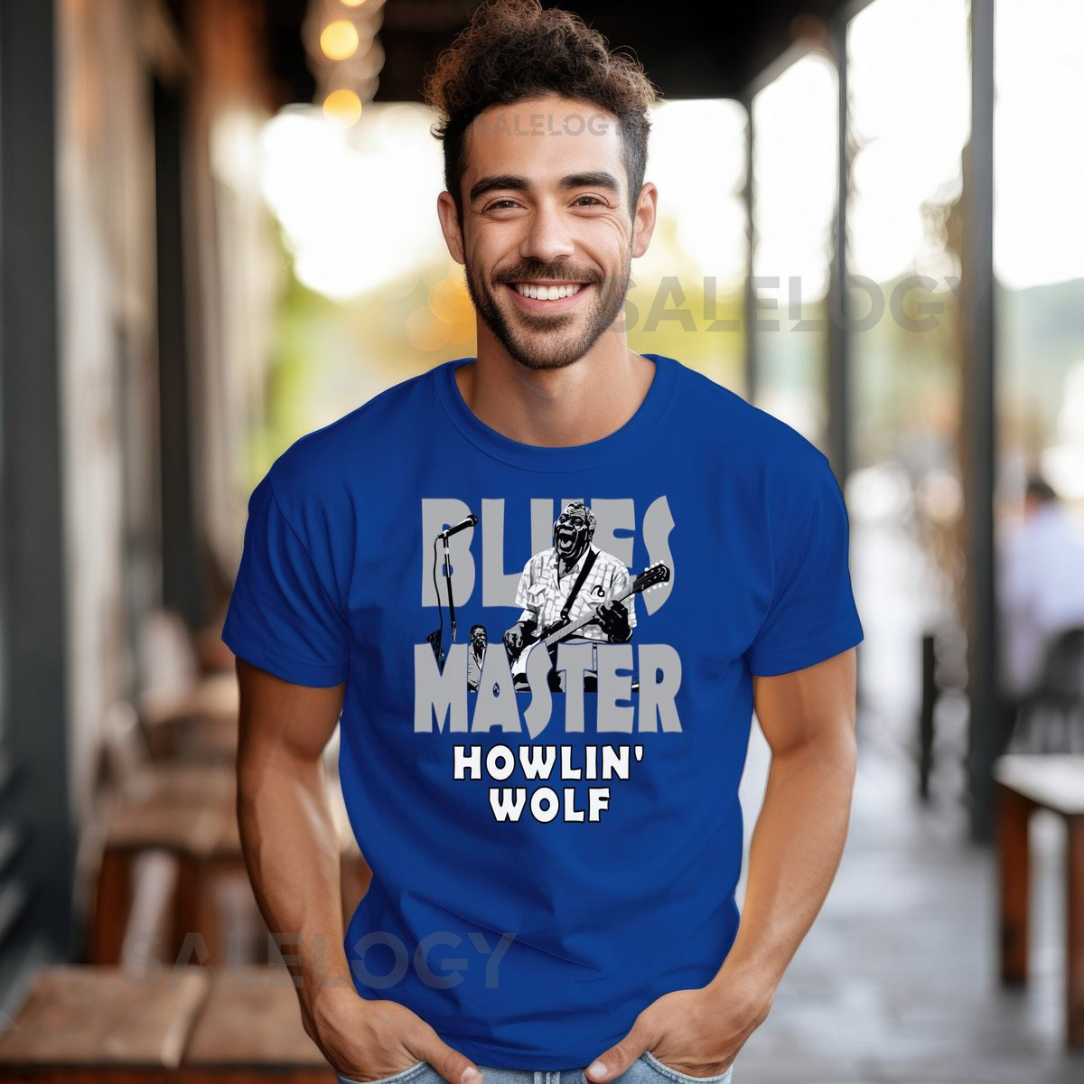 Howlin' Wolf T Shirt Blues Master Cotton Tee_209