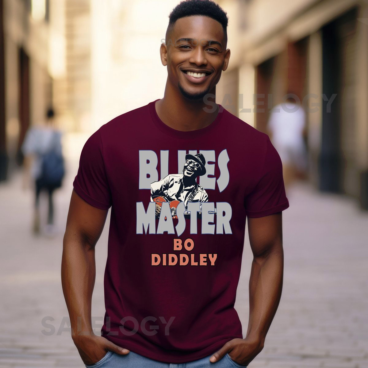 Bo Diddley Blues Master T Shirt Vintage Music Tee_62