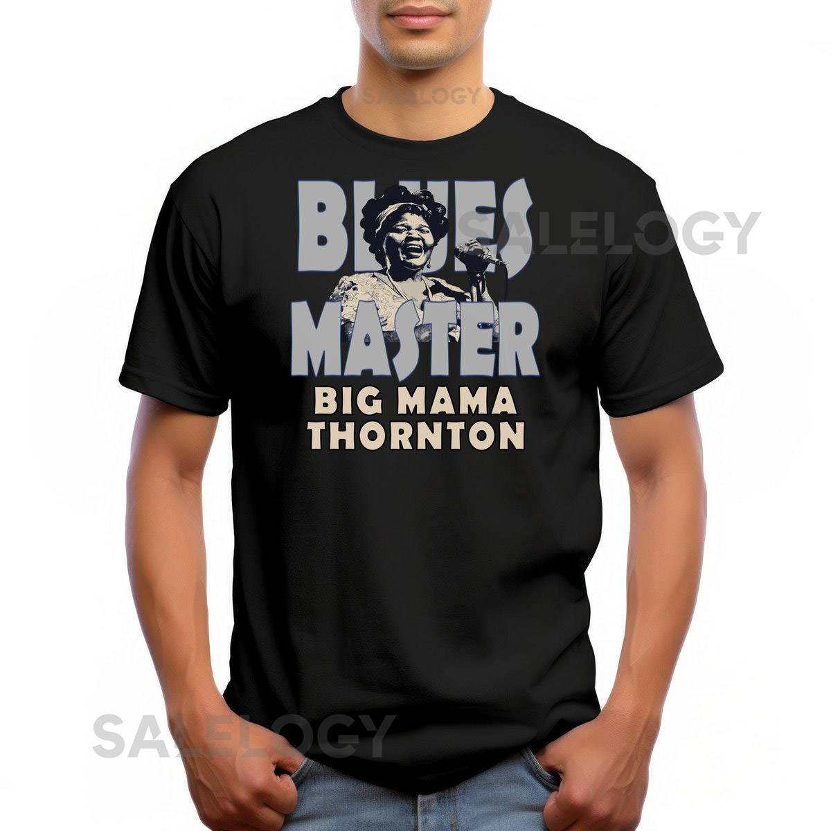 Big Mama Thornton Blues Music T Shirt Blues Master Cotton Tee_44
