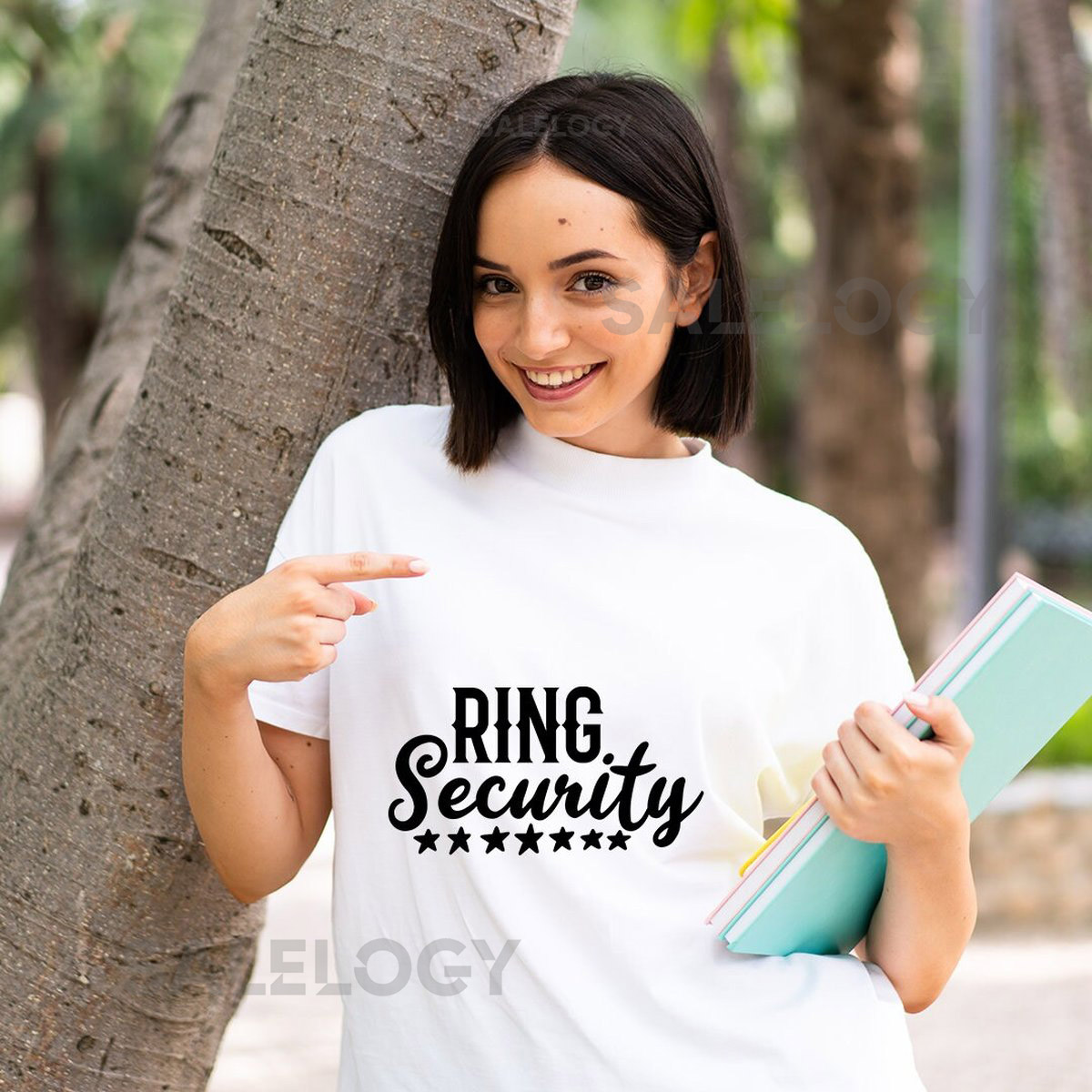 Ring Security T-Shirt - Customized Graphic Unisex Tee - Family Bond -Wedding Celebrations - Bridal Party Tee -Little Helper -Youngest Member_887