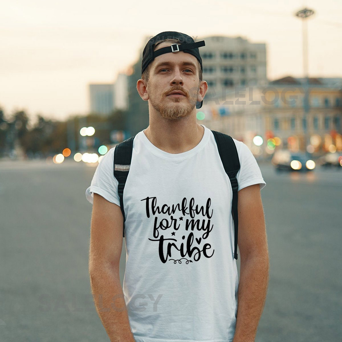 Thankful For My Tribe T-Shirt - Customized Graphic Unisex Tee - Wedding Vibes -Wedding Moments- Wedding Squad -Meaningful Bonds -Bestfriends_1045