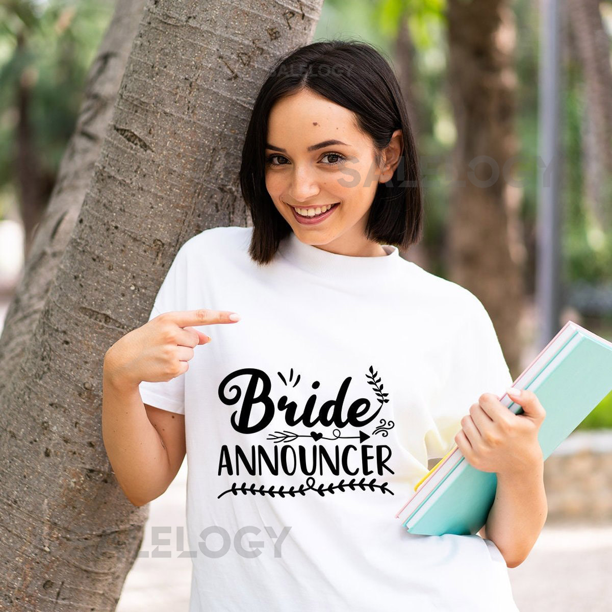 Bride Announcer T-Shirt -Customized Graphic Unisex Tee -Casual Wear- Wedding Vibes -Bride Declaration Tee - Important Date - Special Moments_122