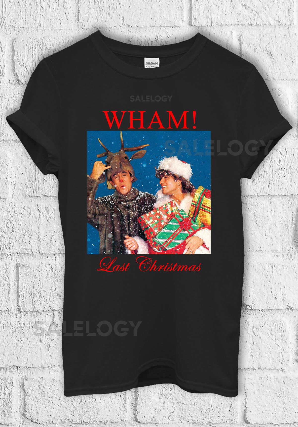 Wham Last Christmas T Shirt Hoodie Sweatshirt Baseball Pullover Men Women Unisex Baggy Boyfriend Shirt 2265_129