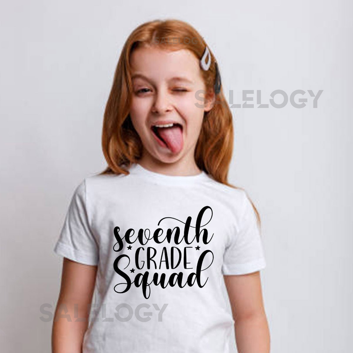 Seventh Grade Squad T-Shirt - Customized Graphic Unisex Tee - School Memories - Group Identity Tee - Lasting Friendships - School Journey_908