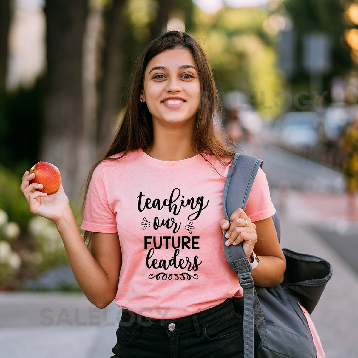 Teaching Our Future Leaders T-Shirt - Customized Graphic Unisex Tee - Education Matters - Teacher Impact - Teacher Dedication - Casual Wear_1030