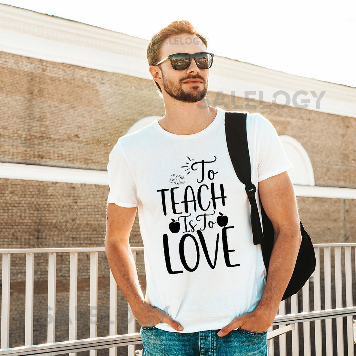 To Teach Is to Love T-Shirt - Customized Graphic Unisex Tee - Teacher Student Bond - Teacher Dedication Tee - Teacher Love - Educator Care_1146