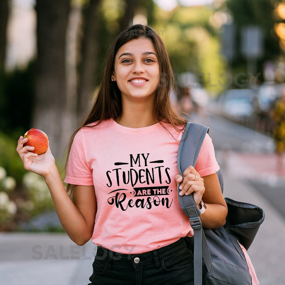 My Students Are the Reason T-Shirt - Customized Graphic Unisex Tee - Gift For Teachers - Teacher Student Bond - Teacher Passion Tee_746