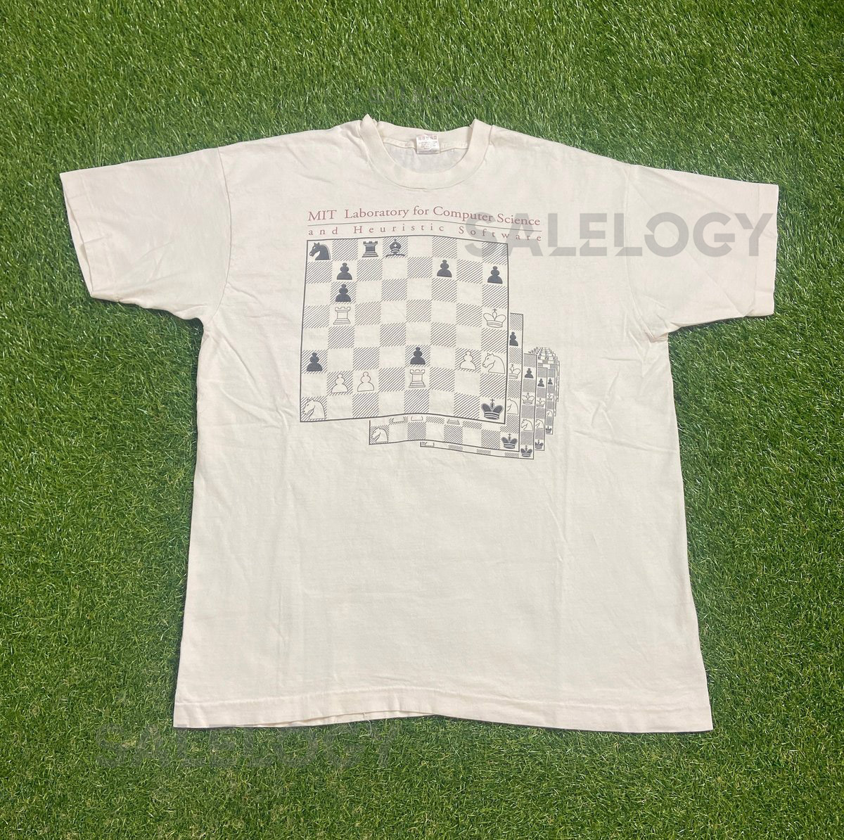 Vintage MIT Massachusetts Institute of Technology T Shirt Tee Made USA Size Xtra Large XL College University New England 1990s 90s_704