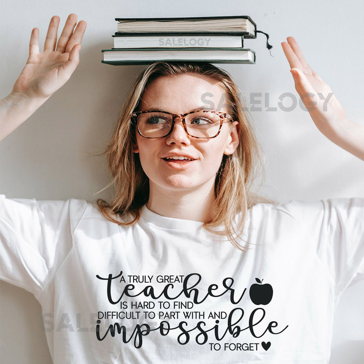A Truly Great Teacher Is Hard To Find Difficult To Part With And Impossible To Forget T-Shirt-Customized Graphic Unisex Tee-Educator Legacy_22
