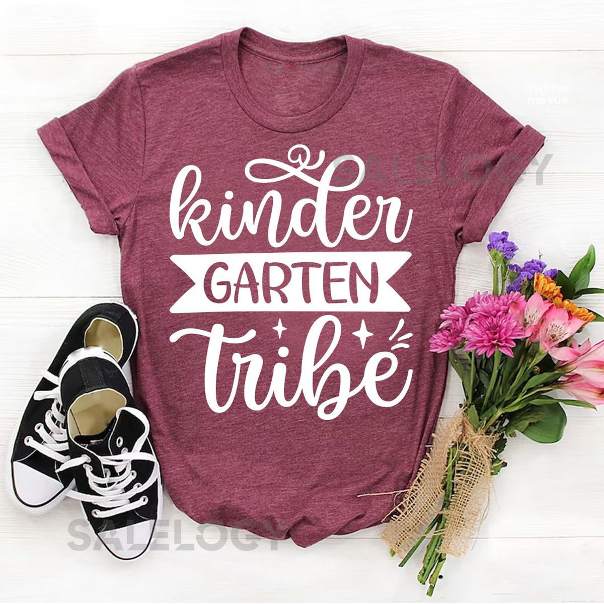 Kindergarten Tribe T-Shirt - Customized Graphic Unisex Tee - School Memories - Group Identity Tee - Lasting Friendships - Class of the Year_609