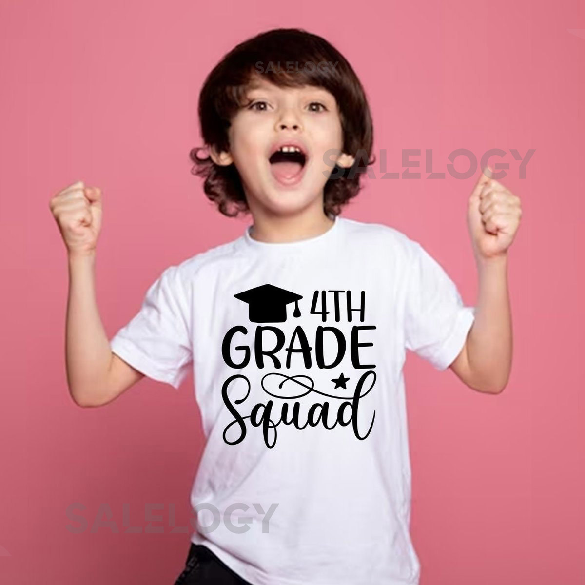 4th Grade Squad T-Shirt - Customized Graphic Unisex Tee - School Memories - Group Identity Tee - Lasting Friendships - School Journey_16