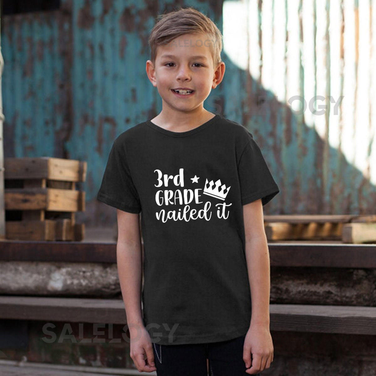 3rd Grade Nailed It T-Shirt - Customized Graphic Unisex Tee - School Memories - School Journey- Academic Success -Resilience determination_12