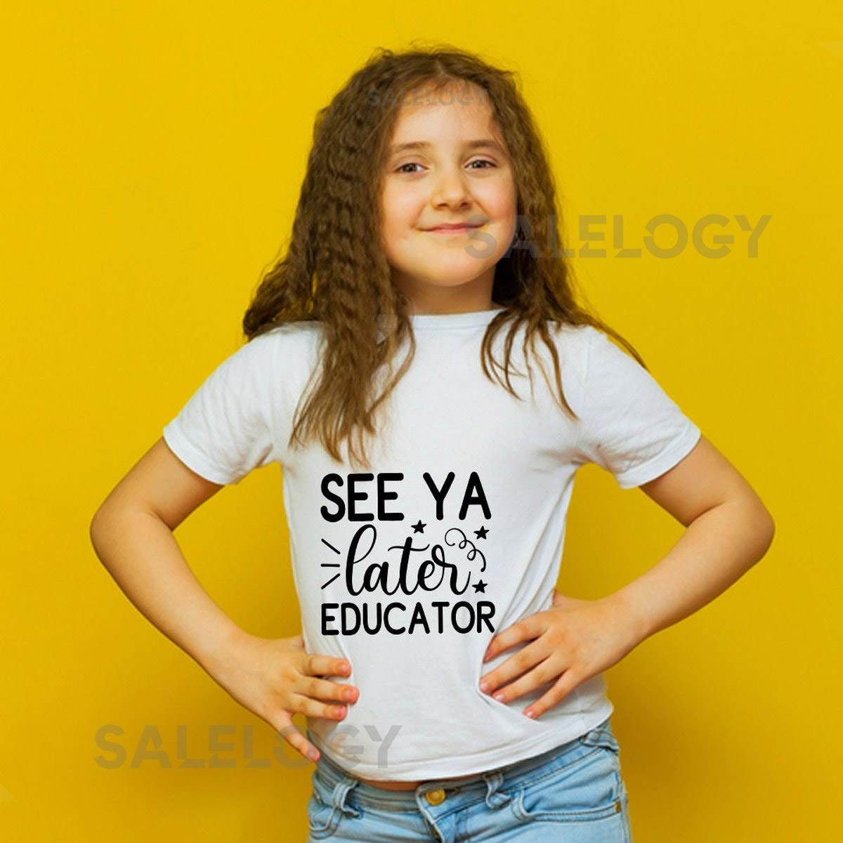 See Ya Later Educator T-Shirt - Customized Graphic Unisex Tee - Summer Vacations - Summer Break - Summer Vacations Tee - School Break_907