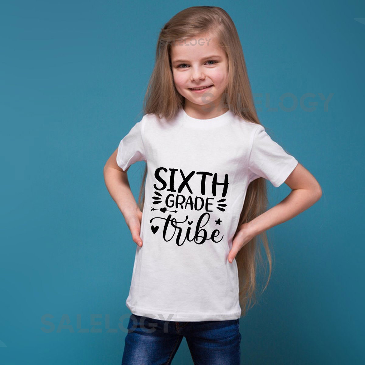 Sixth Grade Tribe T-Shirt - Customized Graphic Unisex Tee - School Memories - Group Identity Tee - Lasting Friendships - School Journey_933